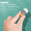 Hand-Held LED Bulb Lamp Outdoor Carabiner Keychain Light